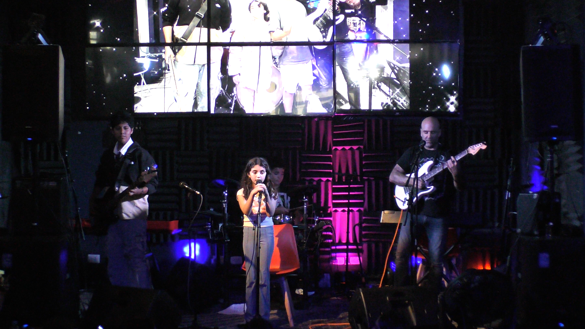 Video de ensayo en sala